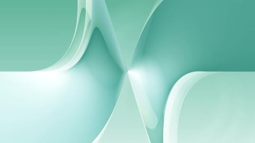 Clean Light Green Abstract Seamless Looped Background