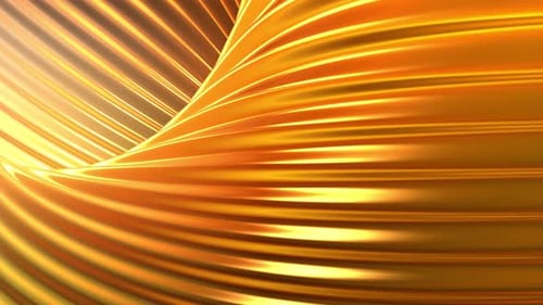 4K Gold Waves Hintergrund