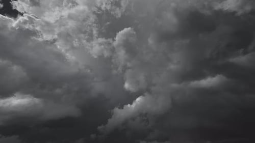 Dark Storm Clouds Moving