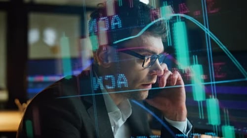 Marktdatenanalyse bis spät in die Nacht