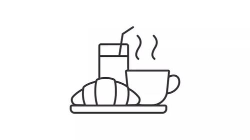 Breakfast line animation