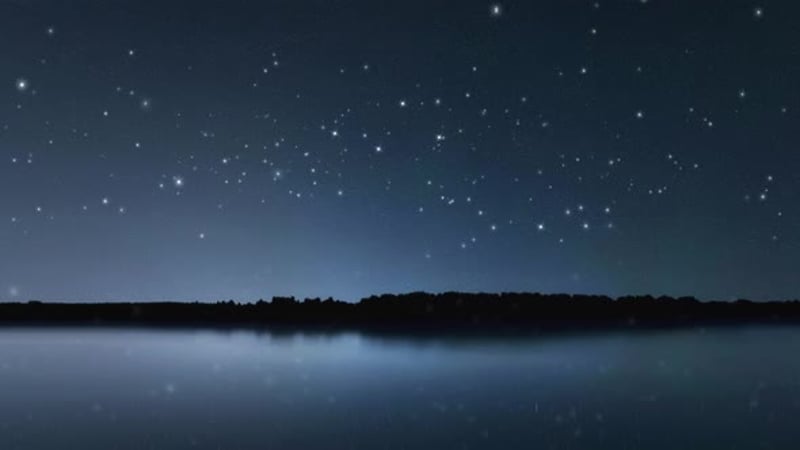 Night Sky Background 4K Loop, Backgrounds Motion Graphics ft. moon ...
