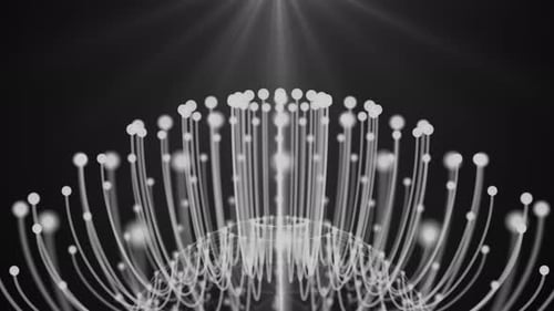 White Abstract Background Loop V7