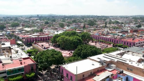 4K-Luftaufnahmen von Tlaquepaque, Jalisco