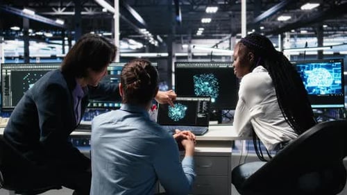 Server Room Computer Scientists Using AI to Review Infrastructure Diagnostics