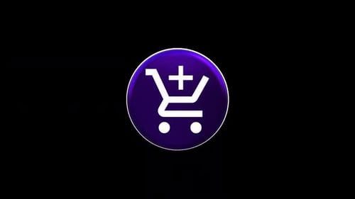 3D Rotating Add to Cart Icon Animation
