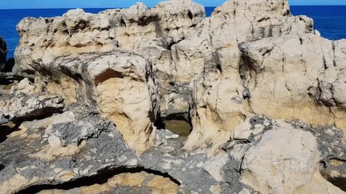 Rocky Outcropping on the Coastline