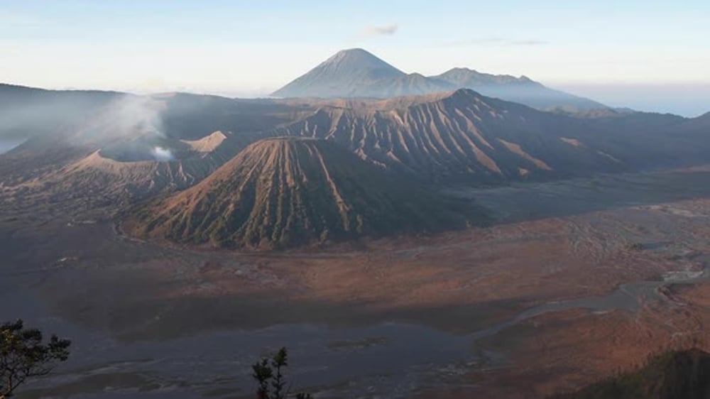 Mount Bromo Sunrise – Java Island Indonesia Volcano Landscape., Nature ...
