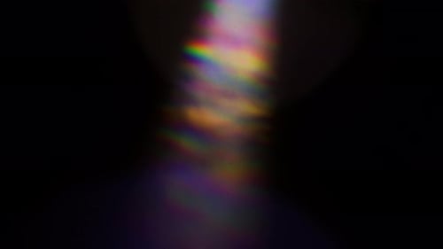 Lens Flare Creates Magical Rainbow Light