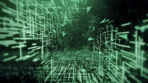 Abstract Digital Background Loop