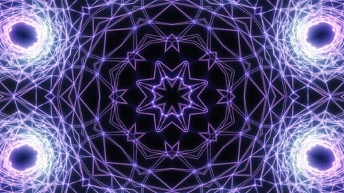 Atemberaubender hypnotischer Glow-Hintergrund