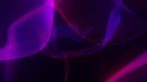 Deep Magenta and Blue Abstract Modern Orb Background Loop