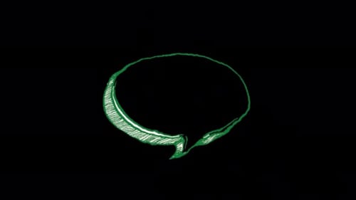Green Speech Balloon