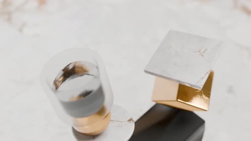 Animación de formas de bucles 3D de Física