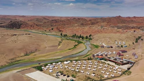 Ongiin Khiid Monastery and Yurt Camping