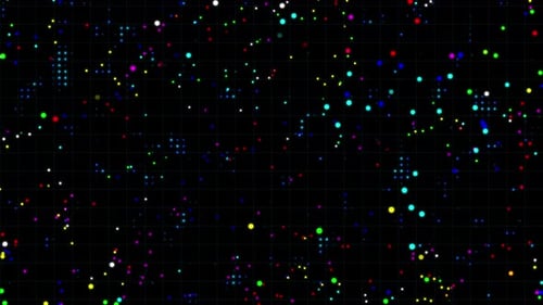 Bunte abstrakte Hintergrundschleife