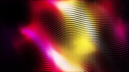 Abstract digital particle wave and lights background
