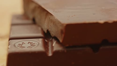 Beautiful dolly of delicious dark bar