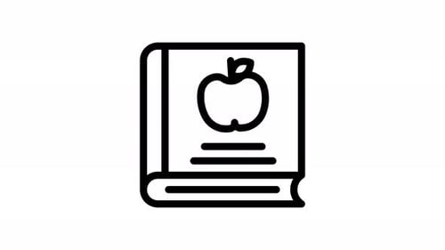 Animation des Buchzeile-Symbols