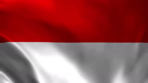 Indonesia Flag Animation