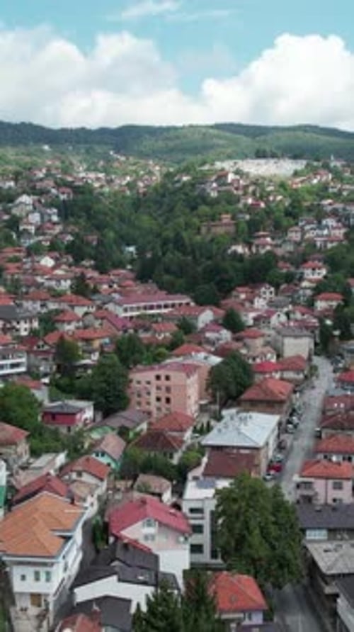 Aerial View Sarajevo
