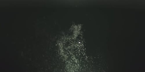 Dust Particles Floating