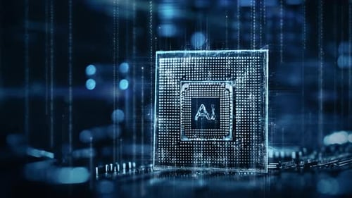 Concentrez-vous sur le processeur d'intelligence artificielle