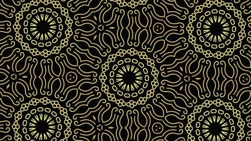 Golden Luxury Pattern Animation Background | Luxury Award Show Pattern Animation Background