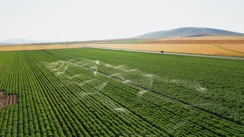 Landwirtschaftliche Bewässerung 07