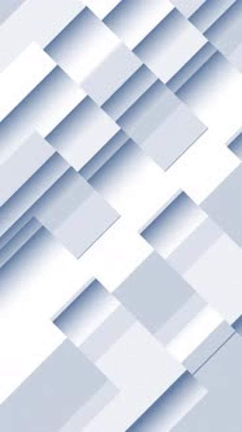 Clean Geometric Abstract Background Loop with Sliding Shapes