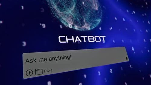 Cinematic Concept Of Ai Chatbot Interface Generate Answers Practical Tips