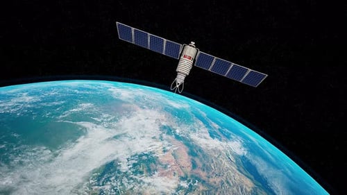 Explorez la vue depuis un satellite en orbite autour de la Terre et capturez sa beauté