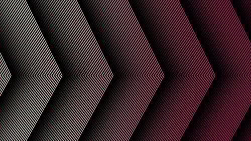 White to Red Moving Arrow