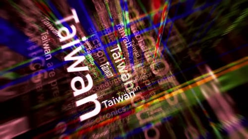 News titles media with Taiwan seamless looped screens