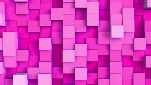 Würfel-Hintergrund Rosa