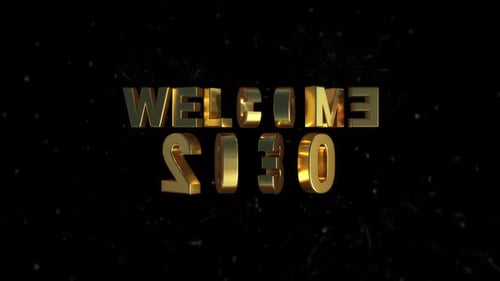 Welcome Background 3D Loop 2030