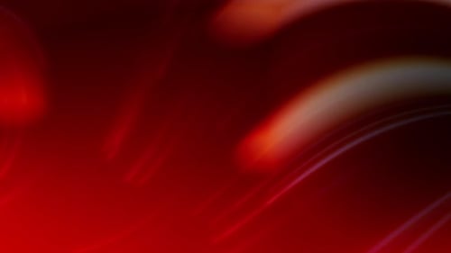 Abstract Red and Orange Flowing Light Background