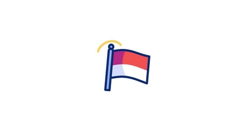Indonesia Animated Icon