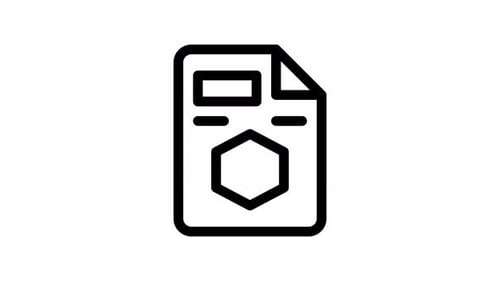 ledger line icon animation
