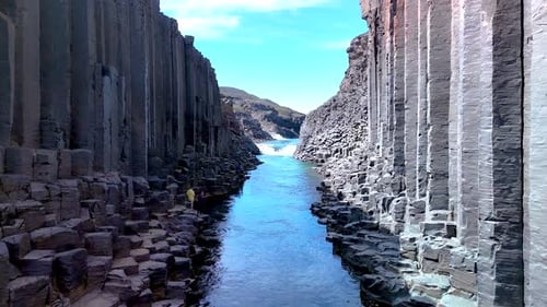 Exploring the Breathtaking Beauty of Studlagil Canyon in Iceland