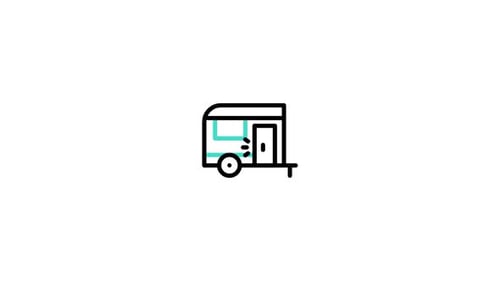 Caravan Animated Icon