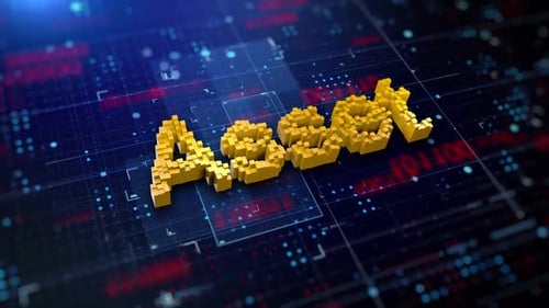 Pixelated Word Asset