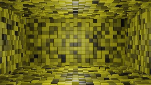 Zimmer Yellow Cubes