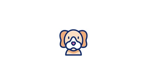 Animated Flat Design Animal Icons Morphing Transition Pack