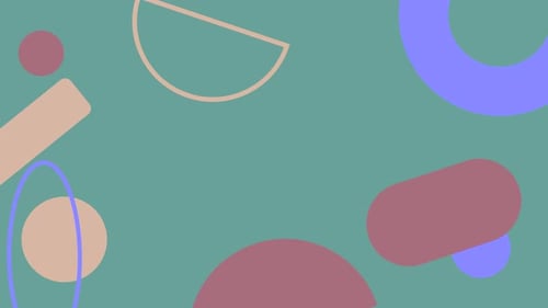 Colorful geometric banner background minimal cover design for web modern abstract background with ge