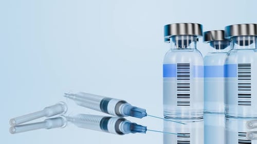 3D Animation of Medical Syringes and Vials for Healthcare Content