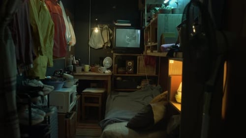 Interior of Cluttered Micro Apartment in China