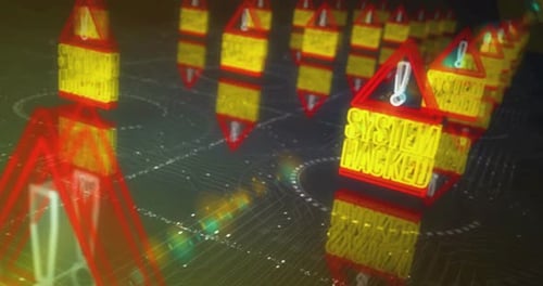 Made in Japan symbols loop cyber concept