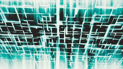 grid hologram hud