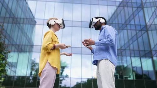 VR High Five Metaverse Connection
